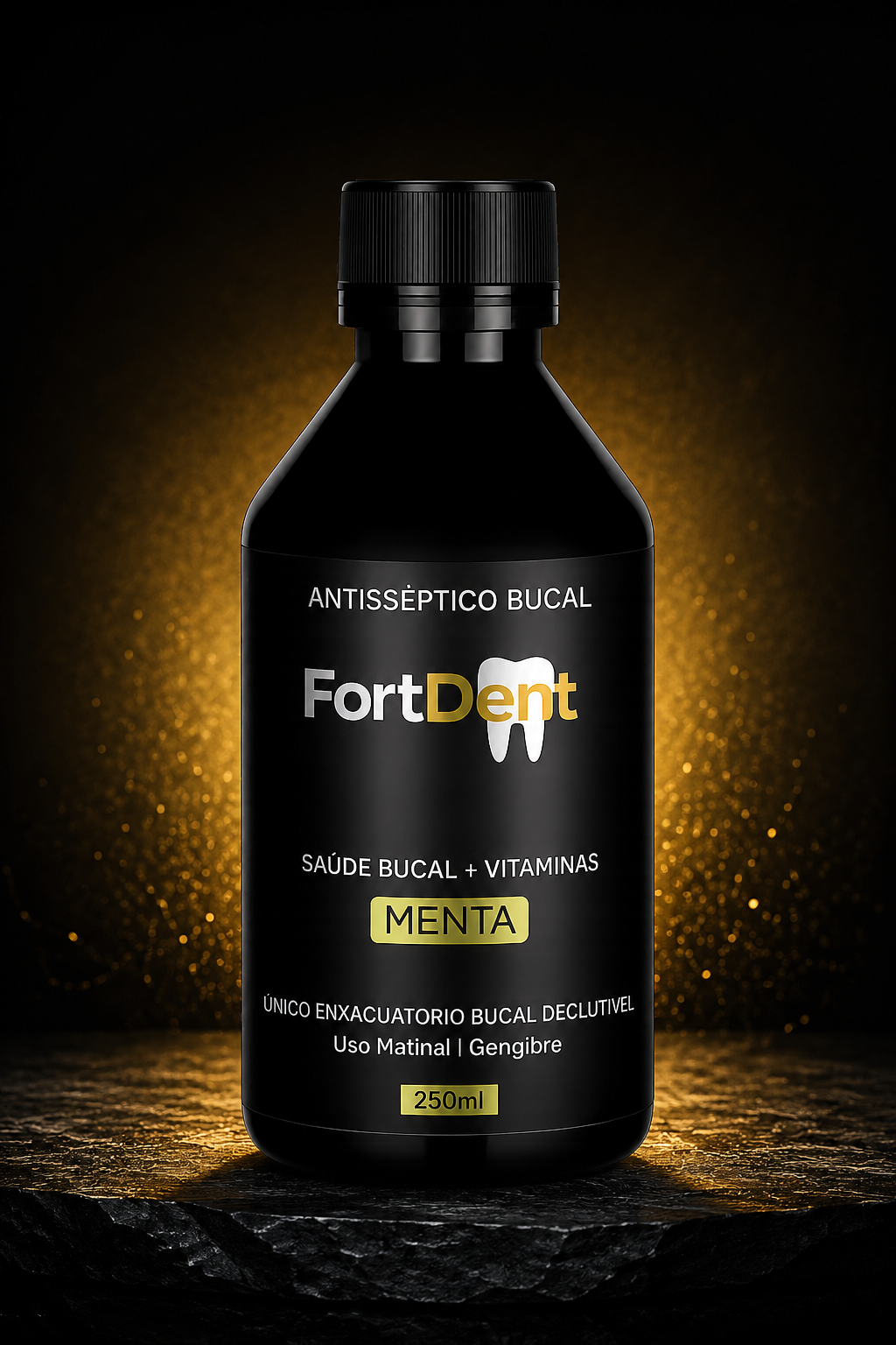 Antisséptico Bucal FortDent — Ritual Matinal & Noturno
